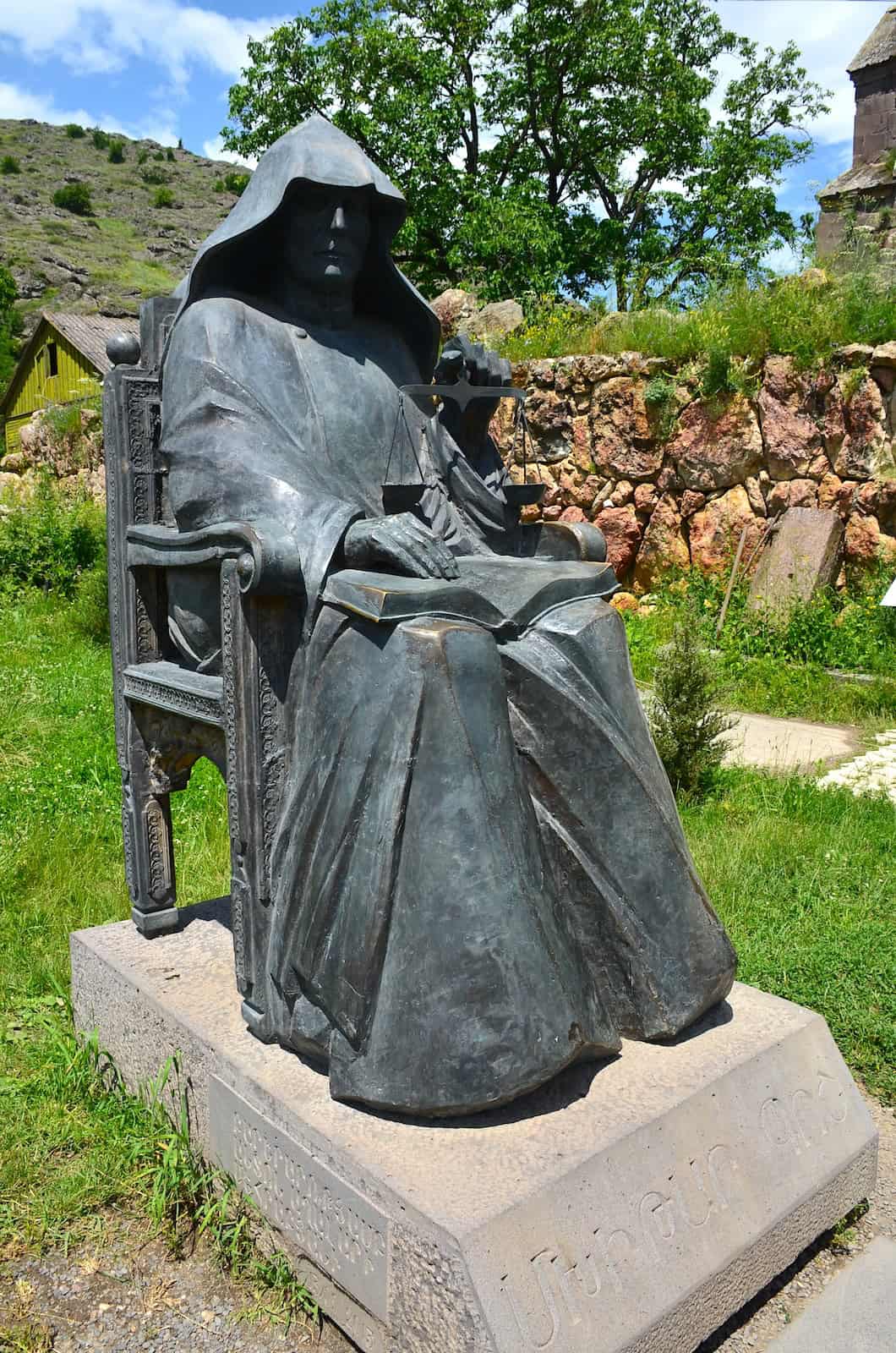 Sculpture of Mkhitar Gosh