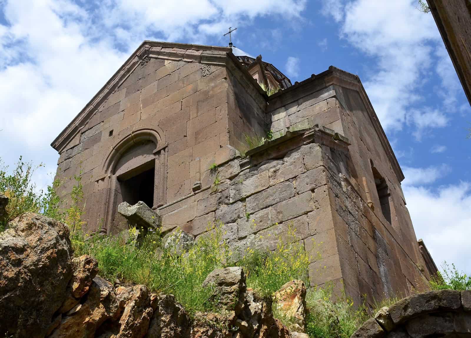 Library and belfry at Goshavank in Dilijan National Park, Armenia