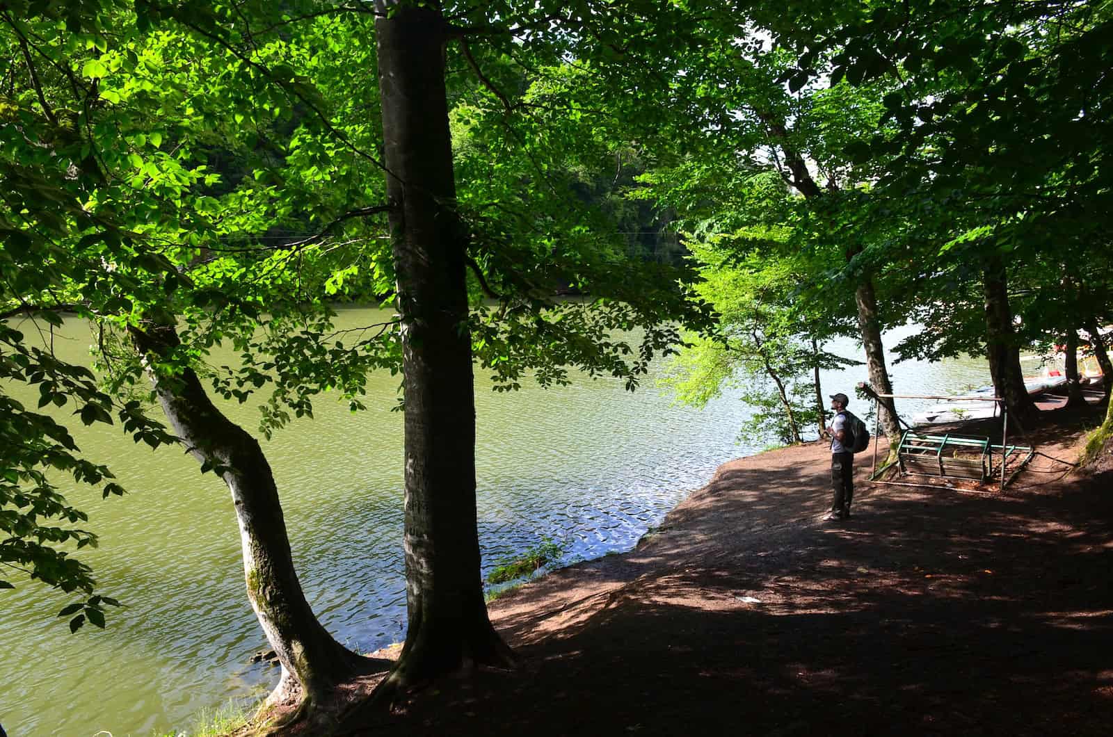 Lake Parz in Dilijan National Park, Armenia