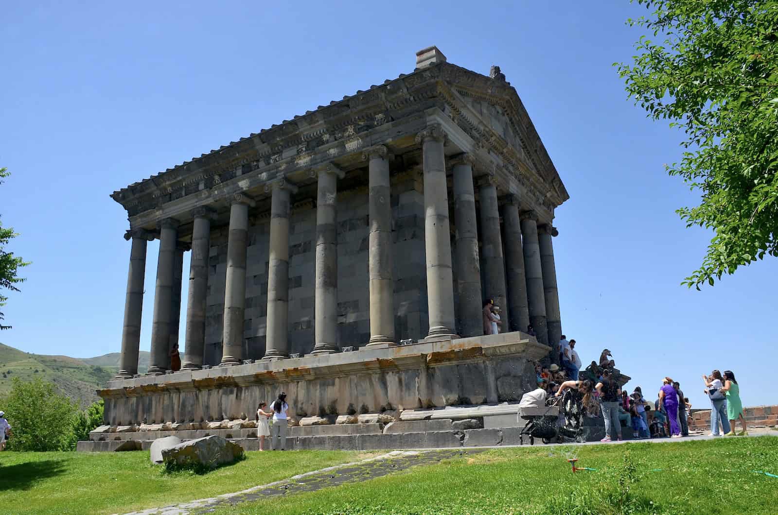 Garni Temple in Garni, Armenia