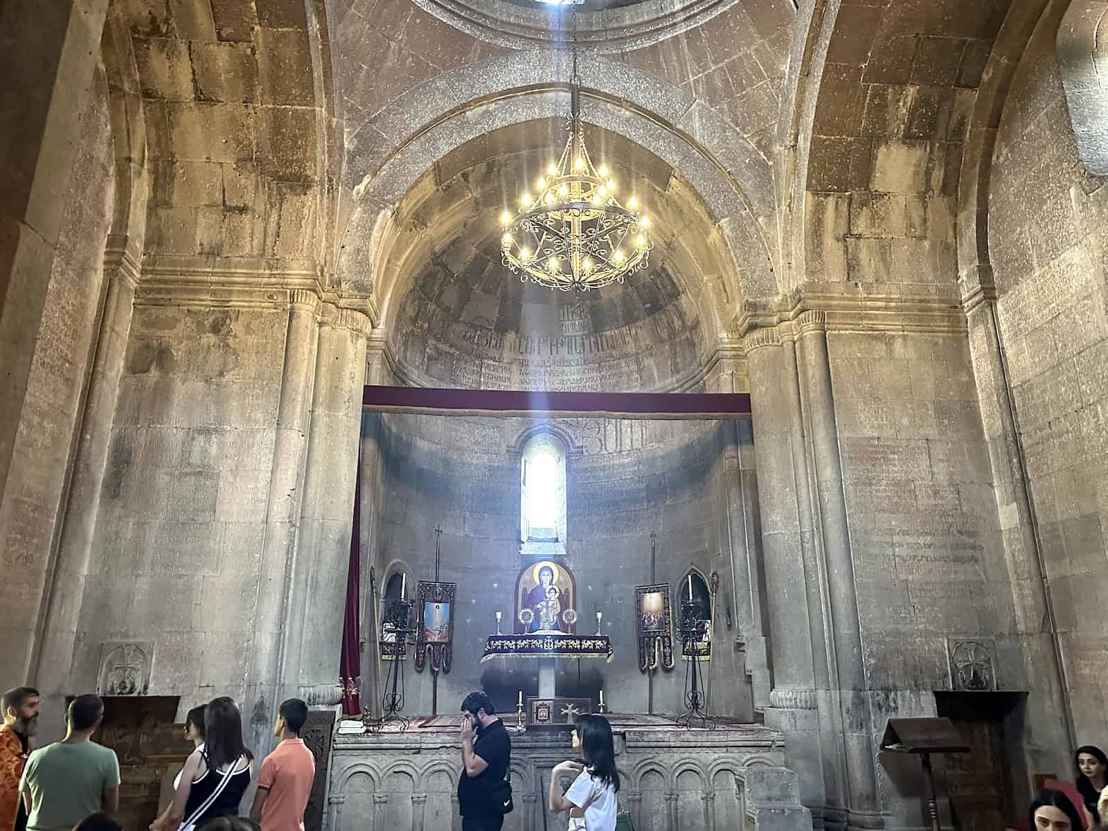 Nave of the Church of the Holy Mother of God at Goshavank