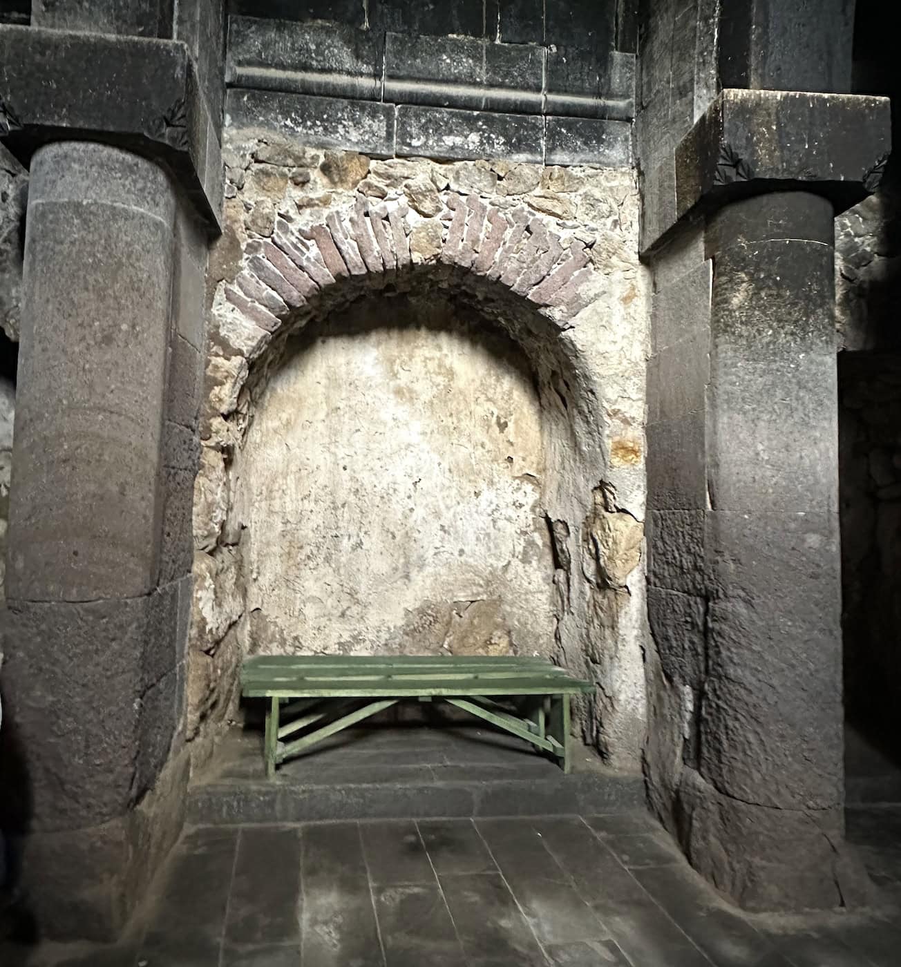 Niche in the library at Goshavank