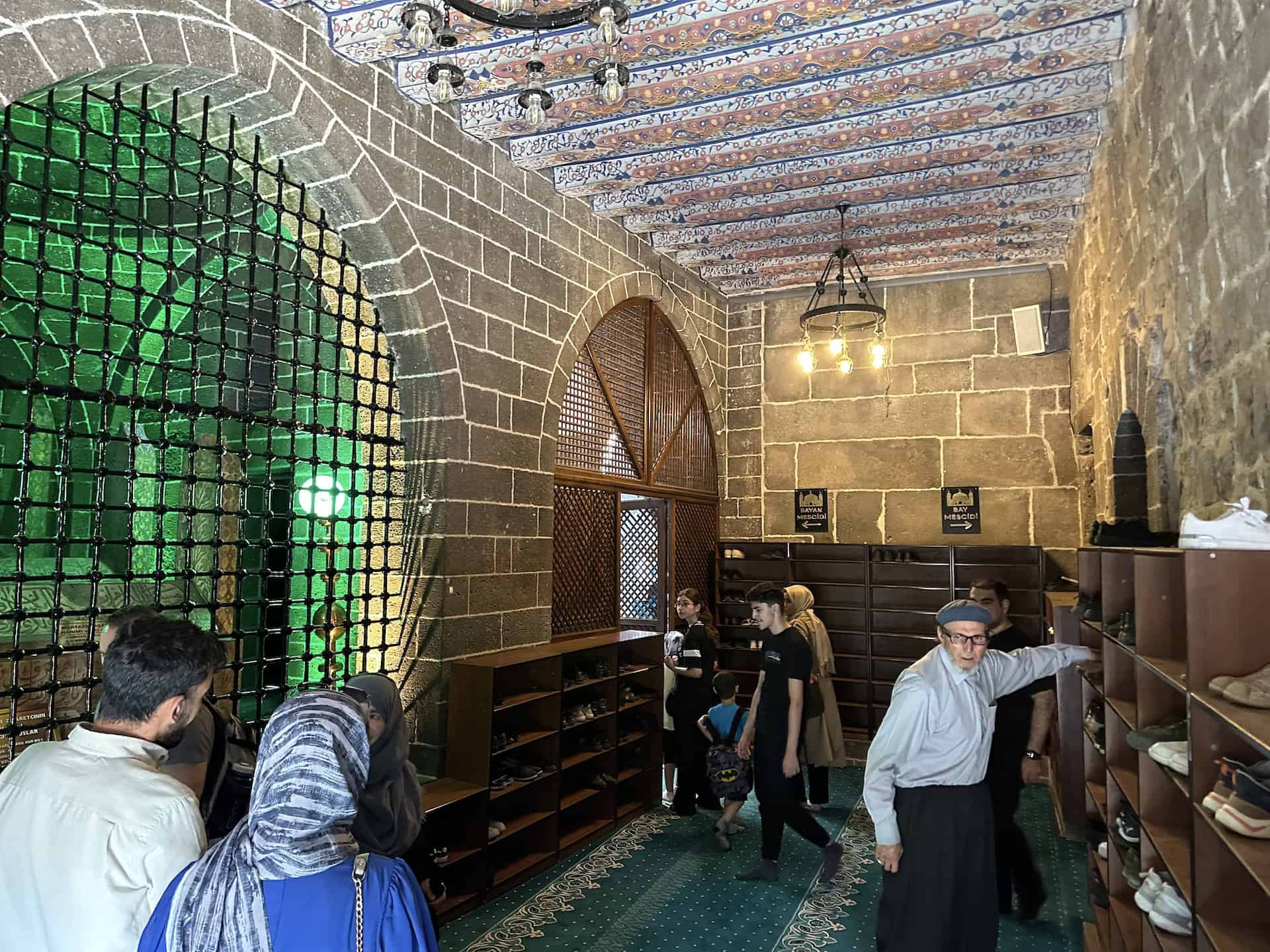 Central hall of the Hazreti Süleyman Mosque