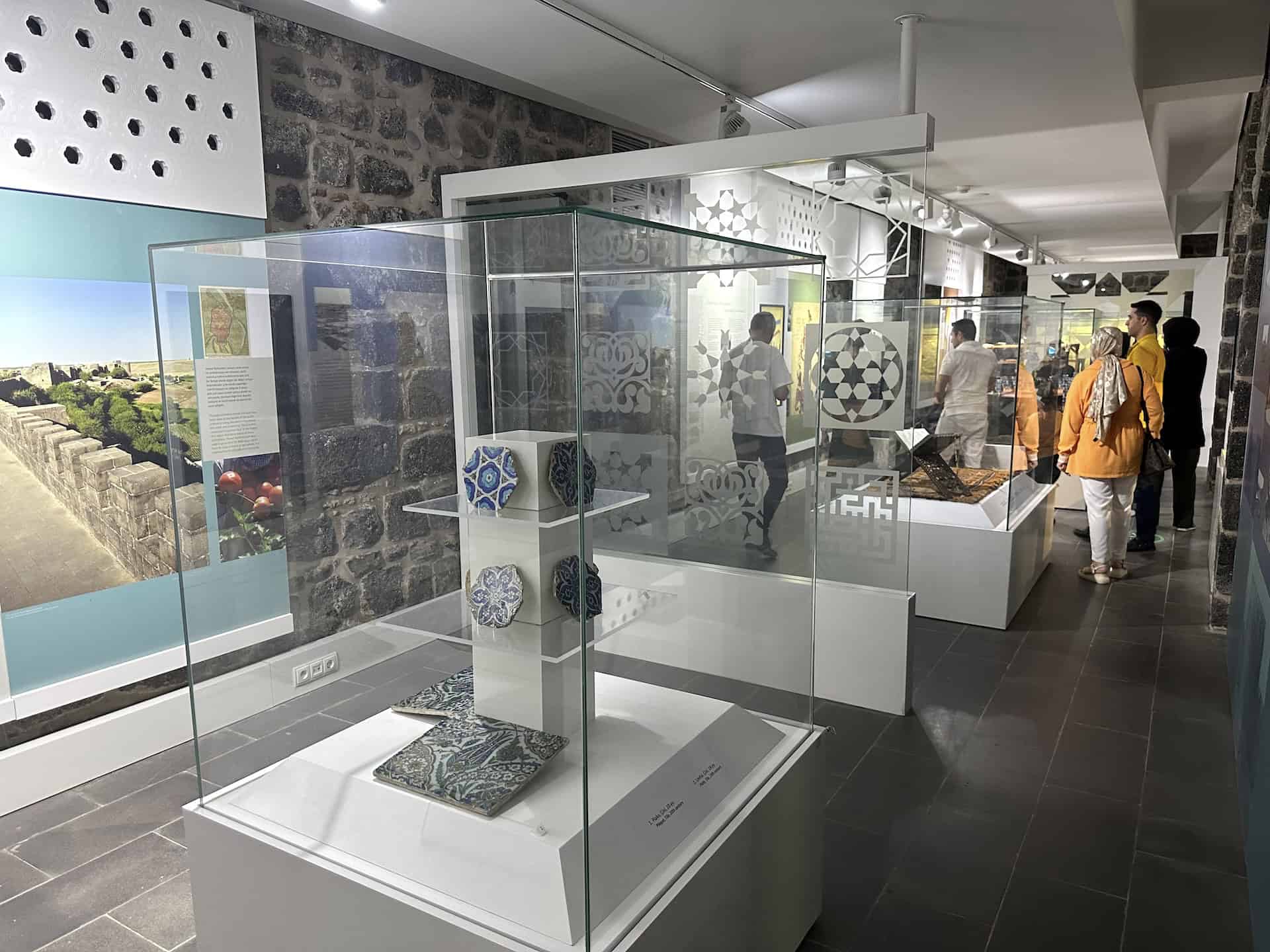 Ground floor exhibit in the Gendarmerie Building 