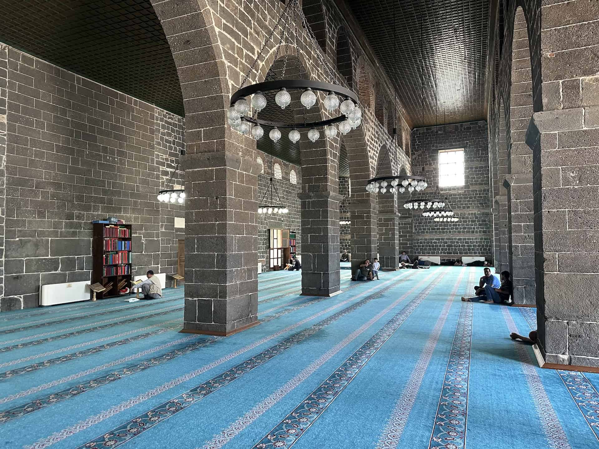 Western section of the prayer hall