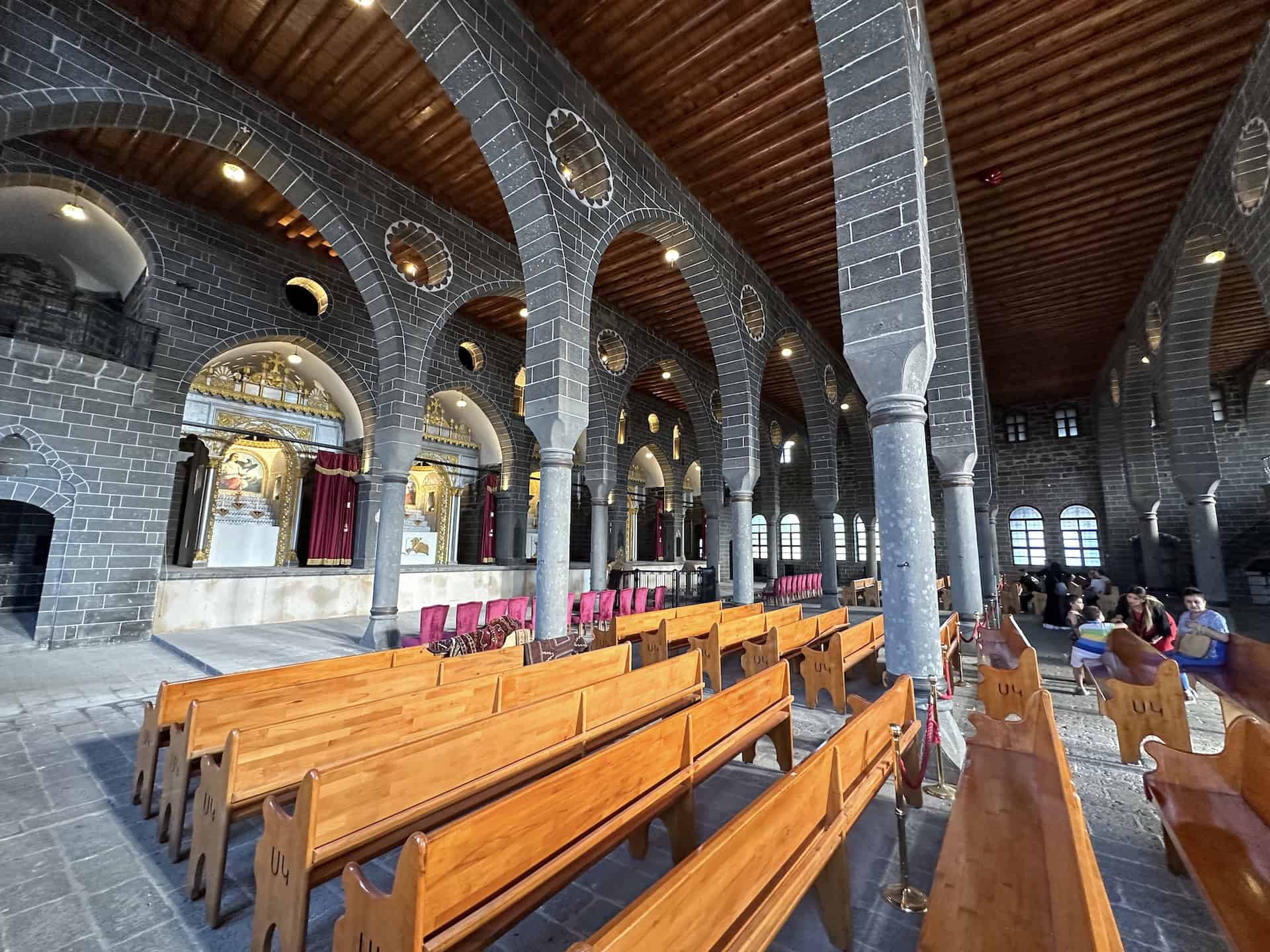 Nave of Surp Giragos Armenian Church