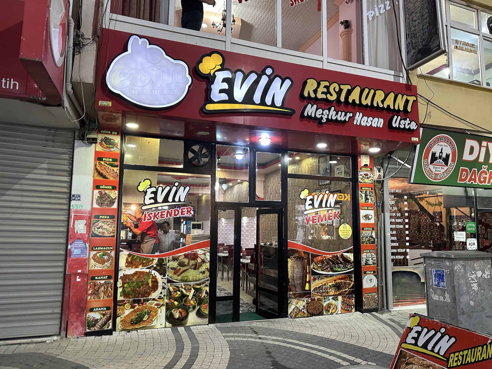 Evin Restaurant in Doğubayazıt, Turkey