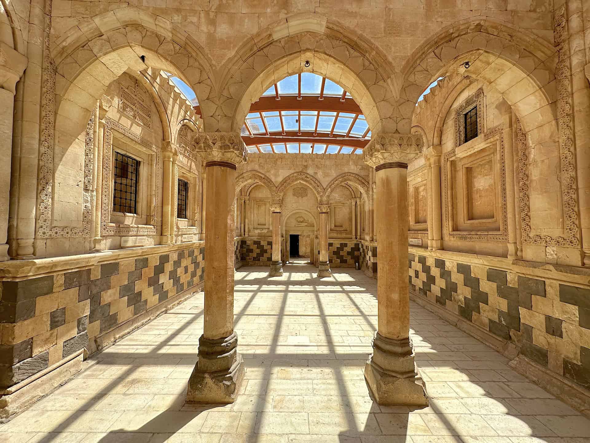 Ceremonial Hall in the Harem at the Ishak Pasha Palace in Doğubayazıt, Turkey