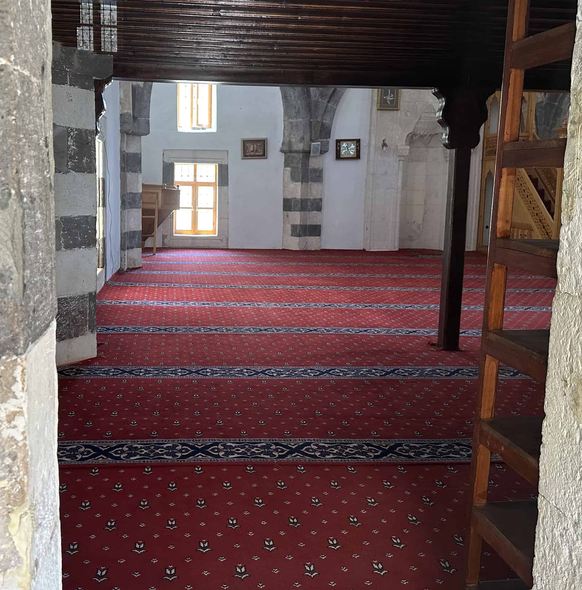 Prayer hall of the Old Bayezid Mosque at Old Bayazıt