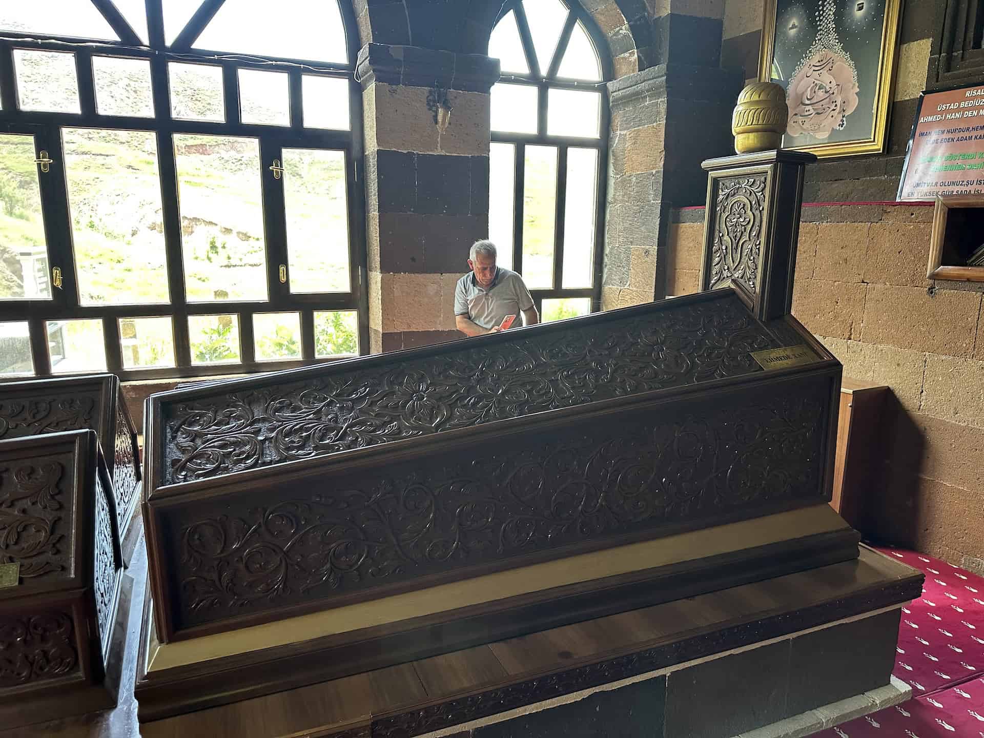 Sarcophagus of Ahmed-i Hânî in the Tomb of Ahmed-i Hânî at Old Bayazıt