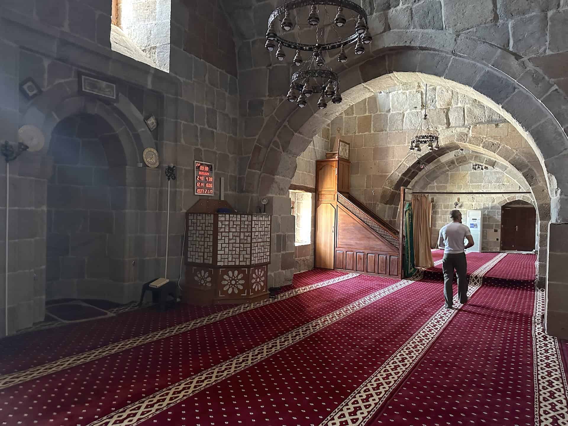 Prayer hall of the Grand Mosque of Adilcevaz