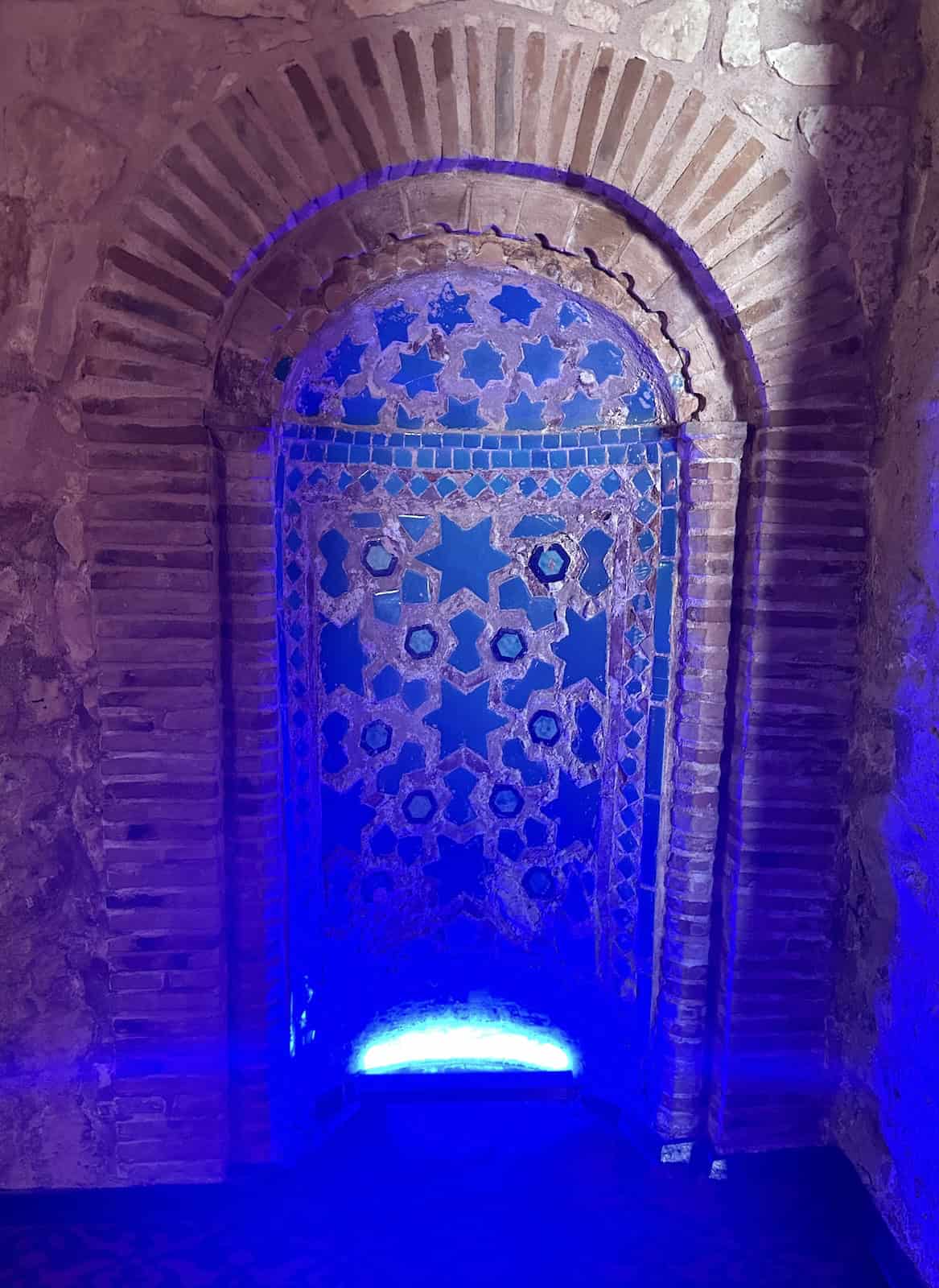 Tiled mihrab