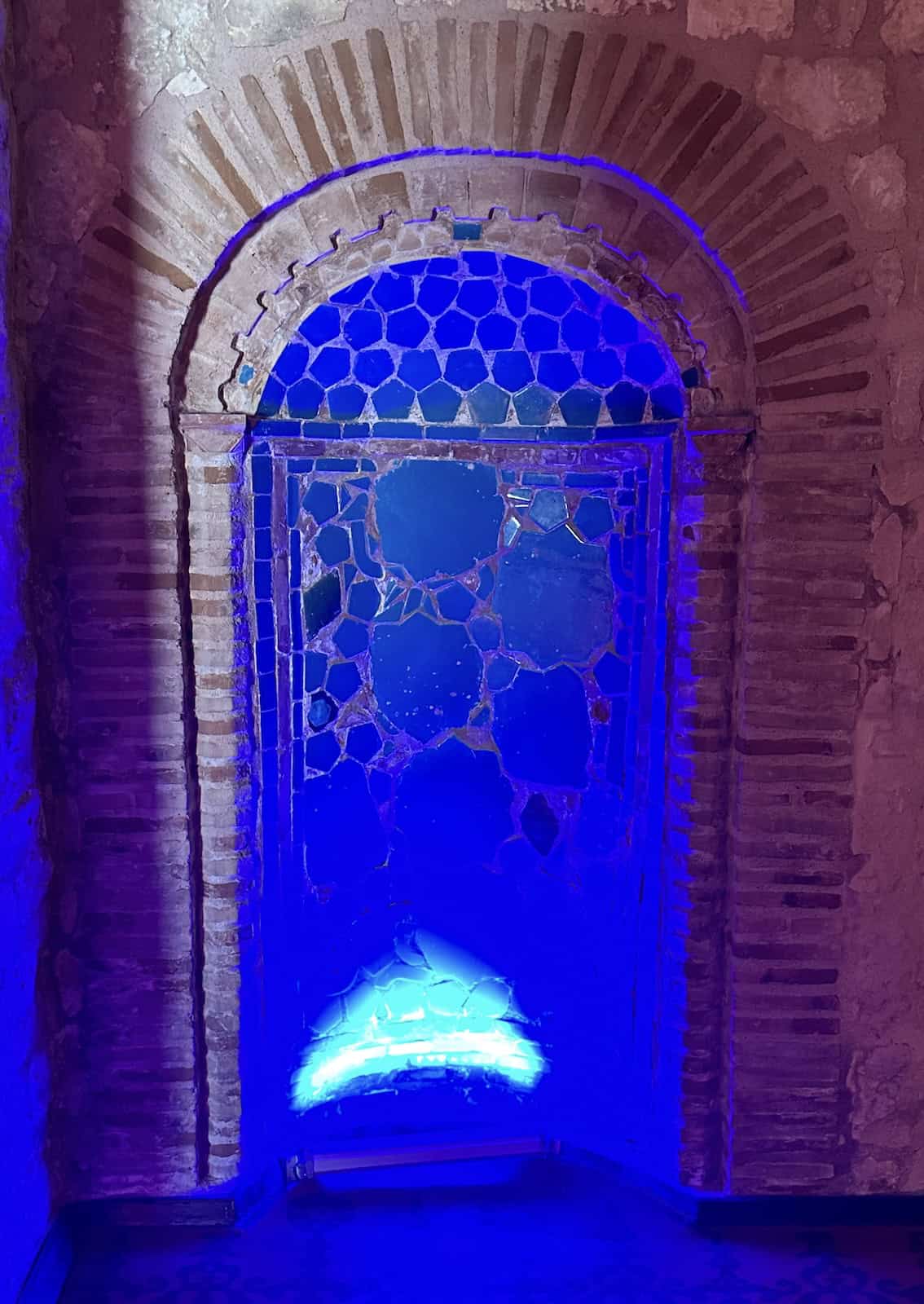 Tiled mihrab