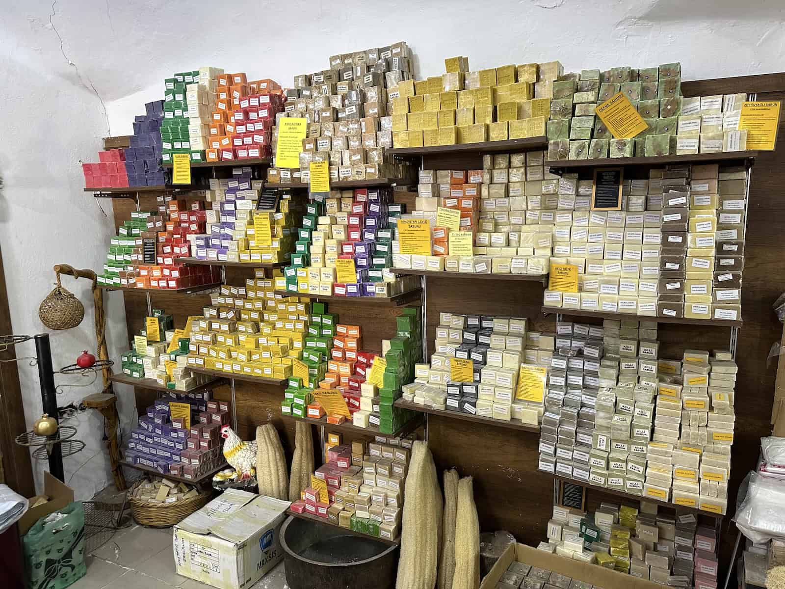 Different varieties of bıttım soap