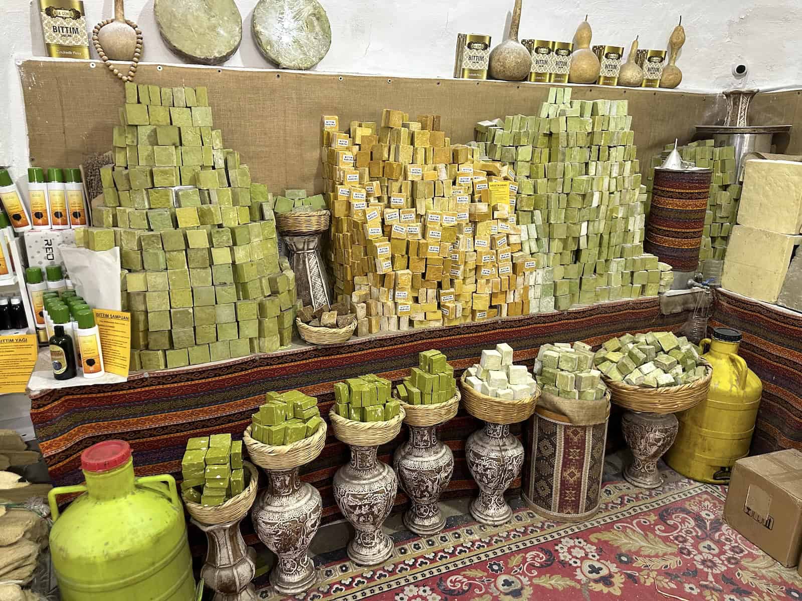 Bıttım soap at Siirt Sabun Evi in Siirt, Turkey