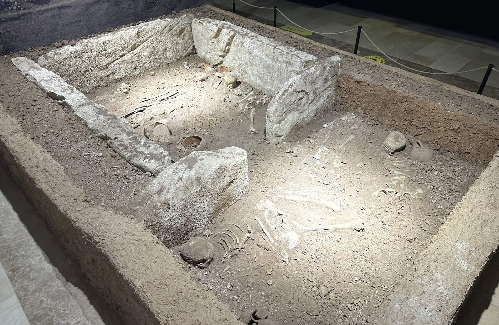 Example of a cist grave