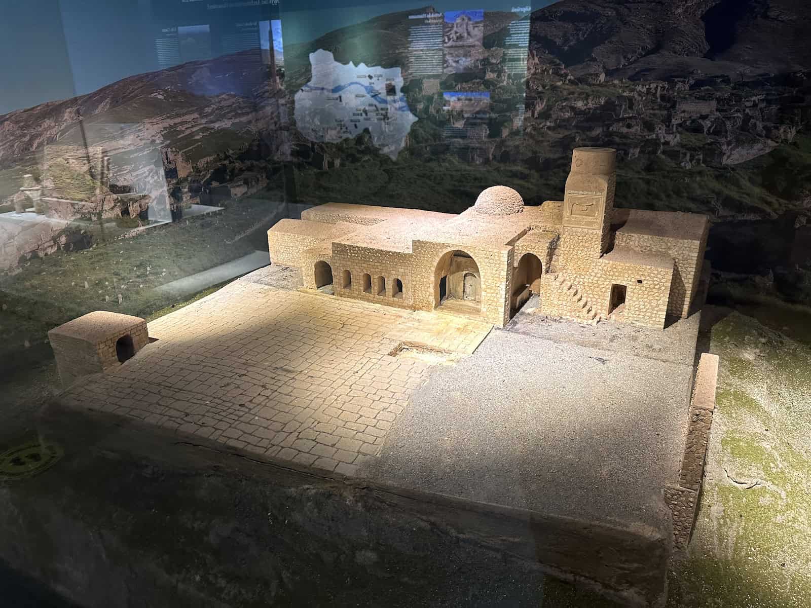 Model of the Grand Mosque of Hasankeyf