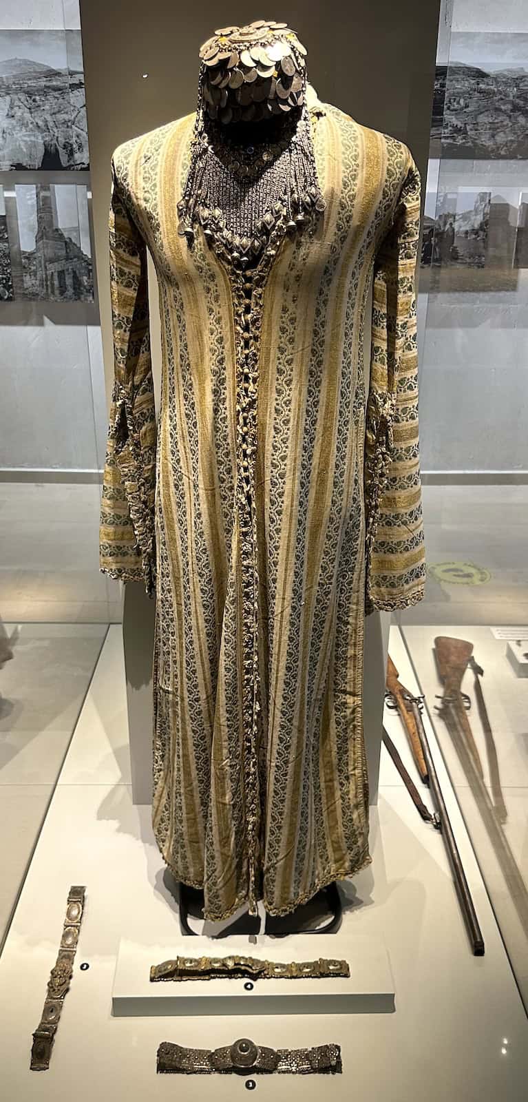 Late Ottoman period dress and accessories at the Hasankeyf Museum in Turkey