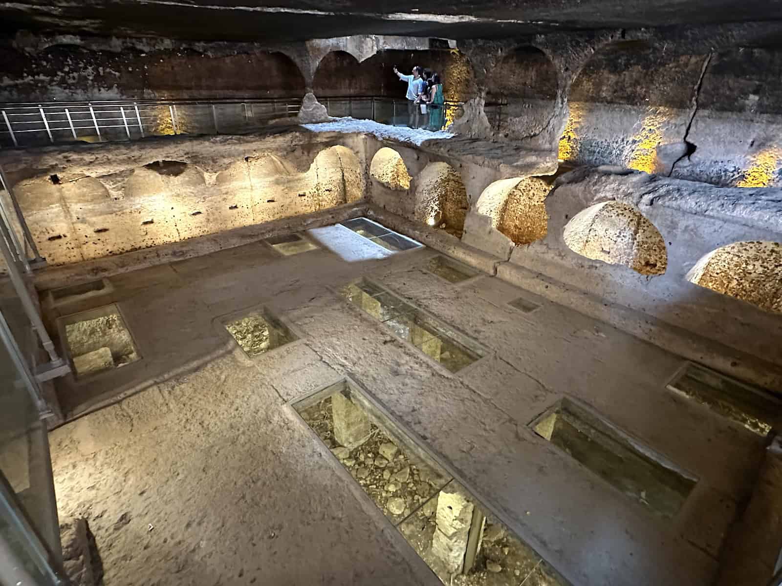 Large Gallery Grave in the necropolis in Dara, Turkey