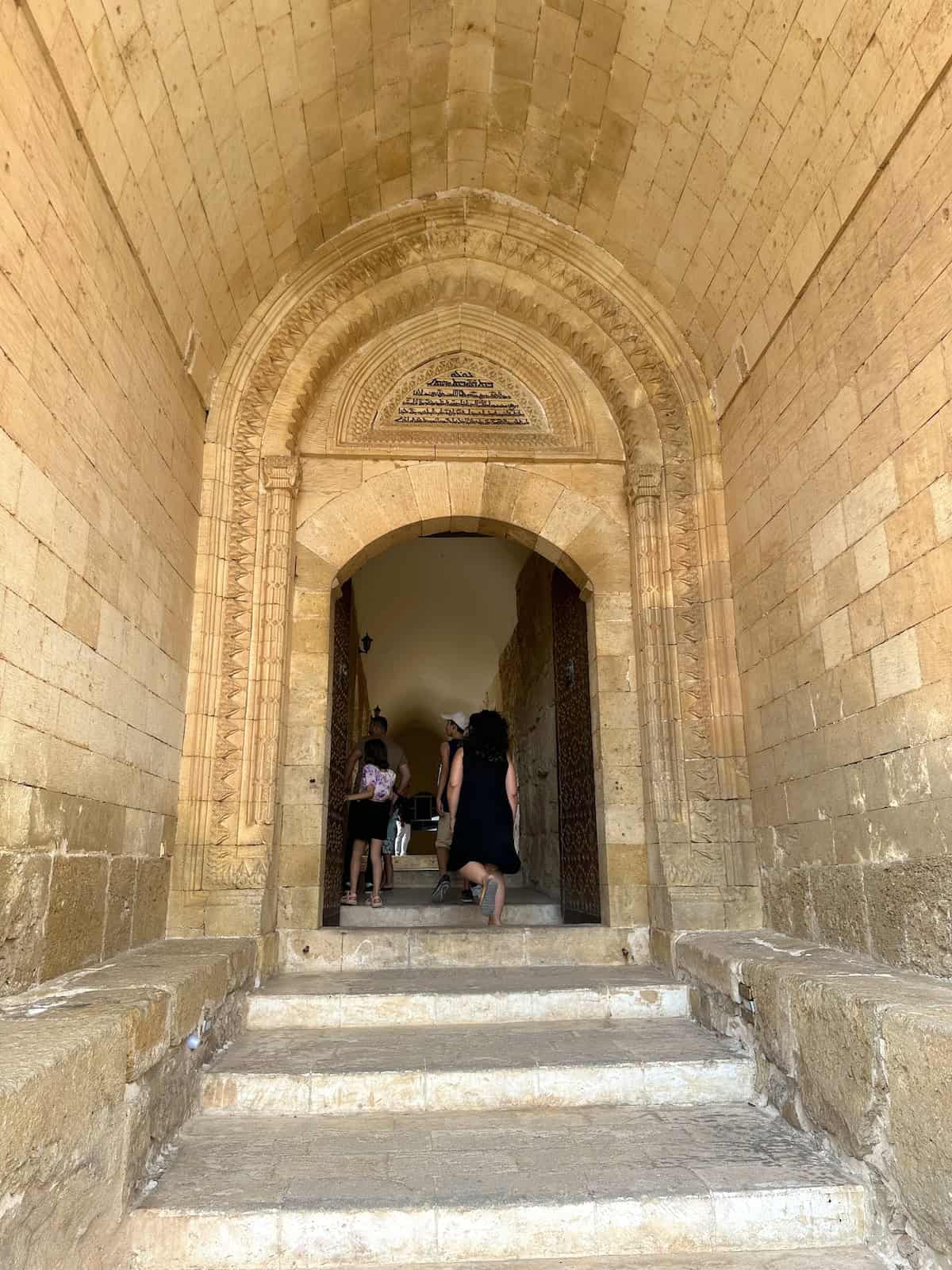 Entrance to the inner courtyard at Mor Hananyo