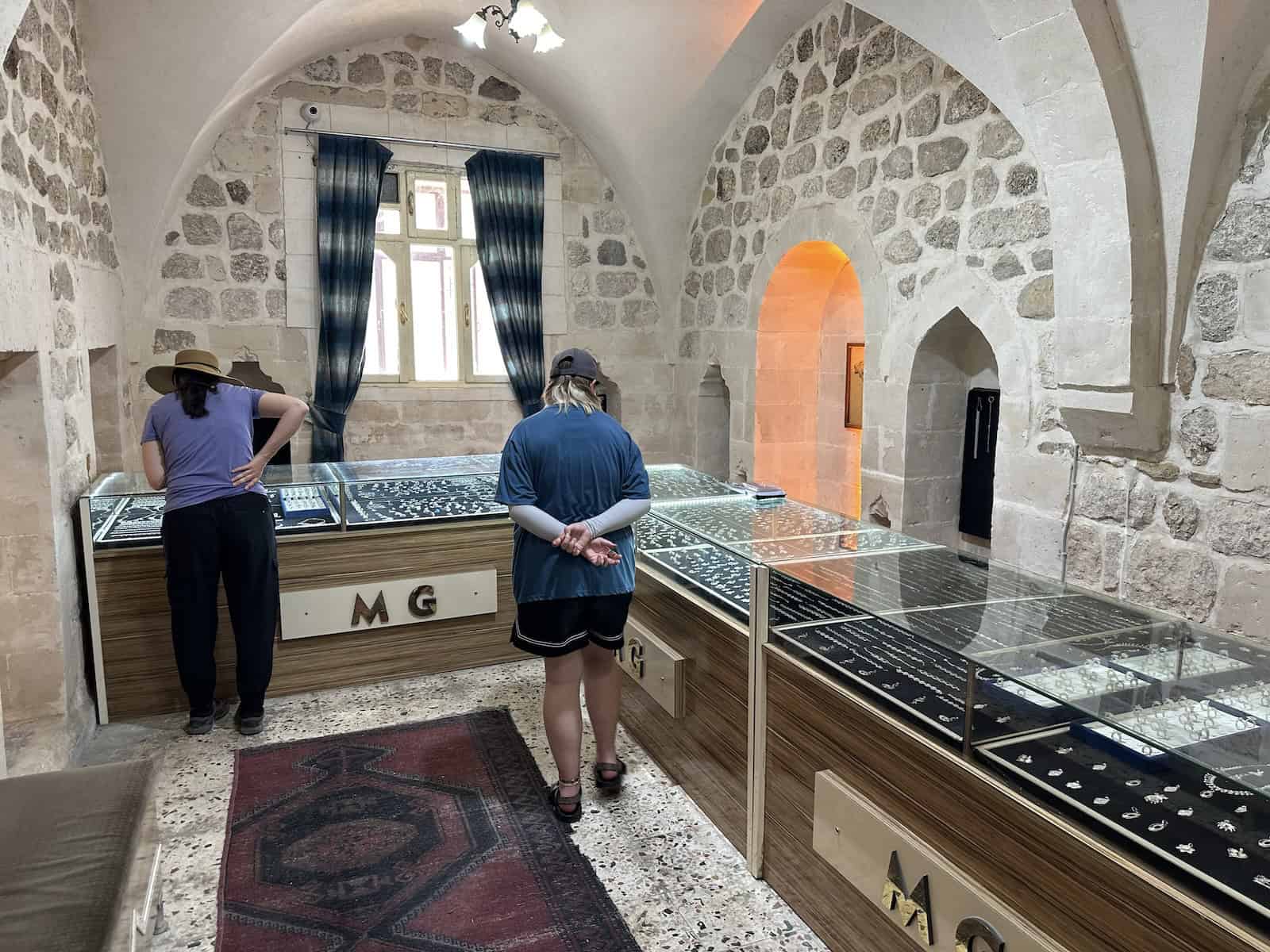 Filigree workshop at the Mardin Living Museum in Mardin, Turkey