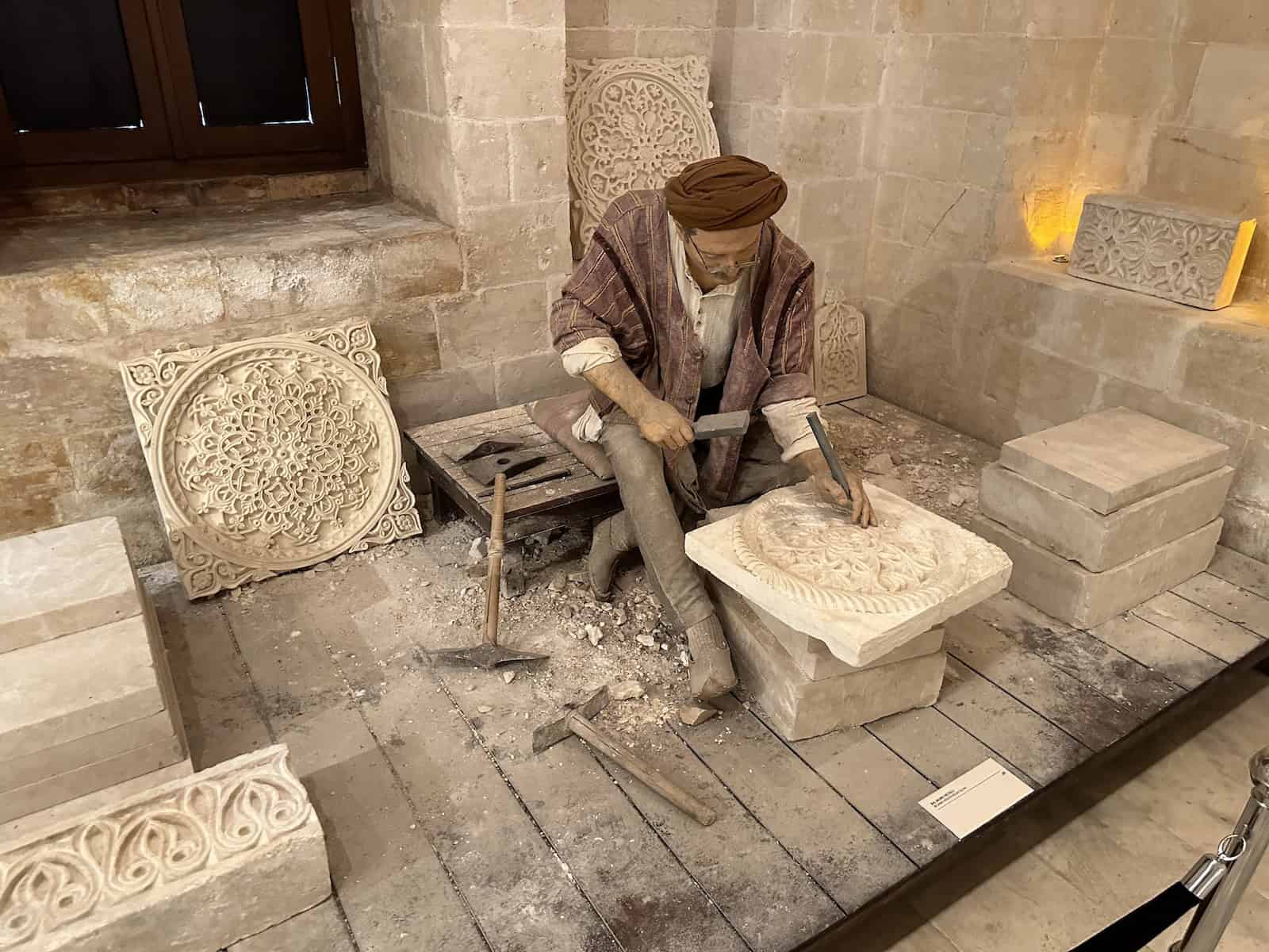 Stonemasonry display