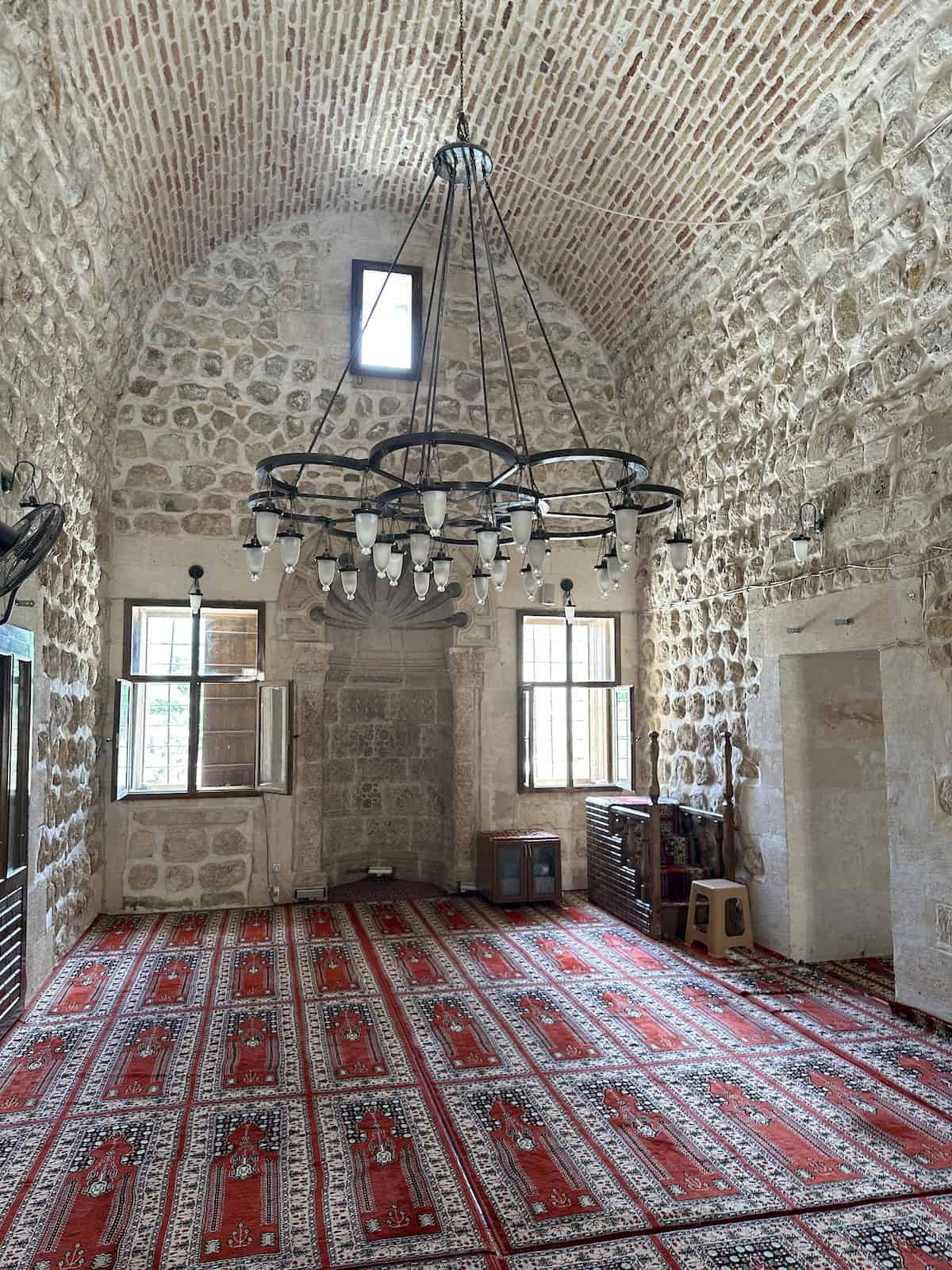 Mosque at the Hatuniye Madrasa in Mardin, Turkey