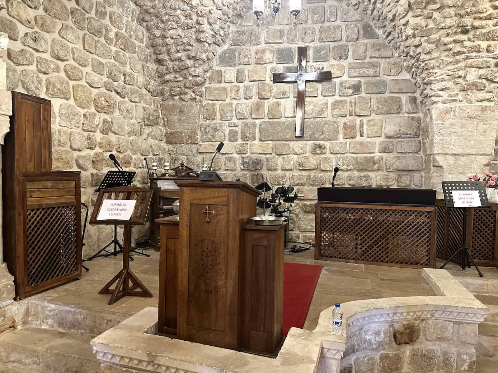 Chancel of the Mardin Protestant Church