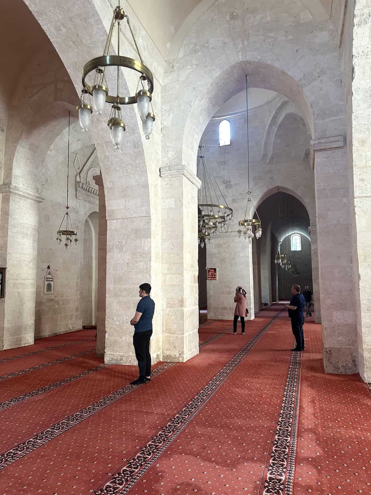 Prayer hall of the Grand Mosque of Mardin, Turkey