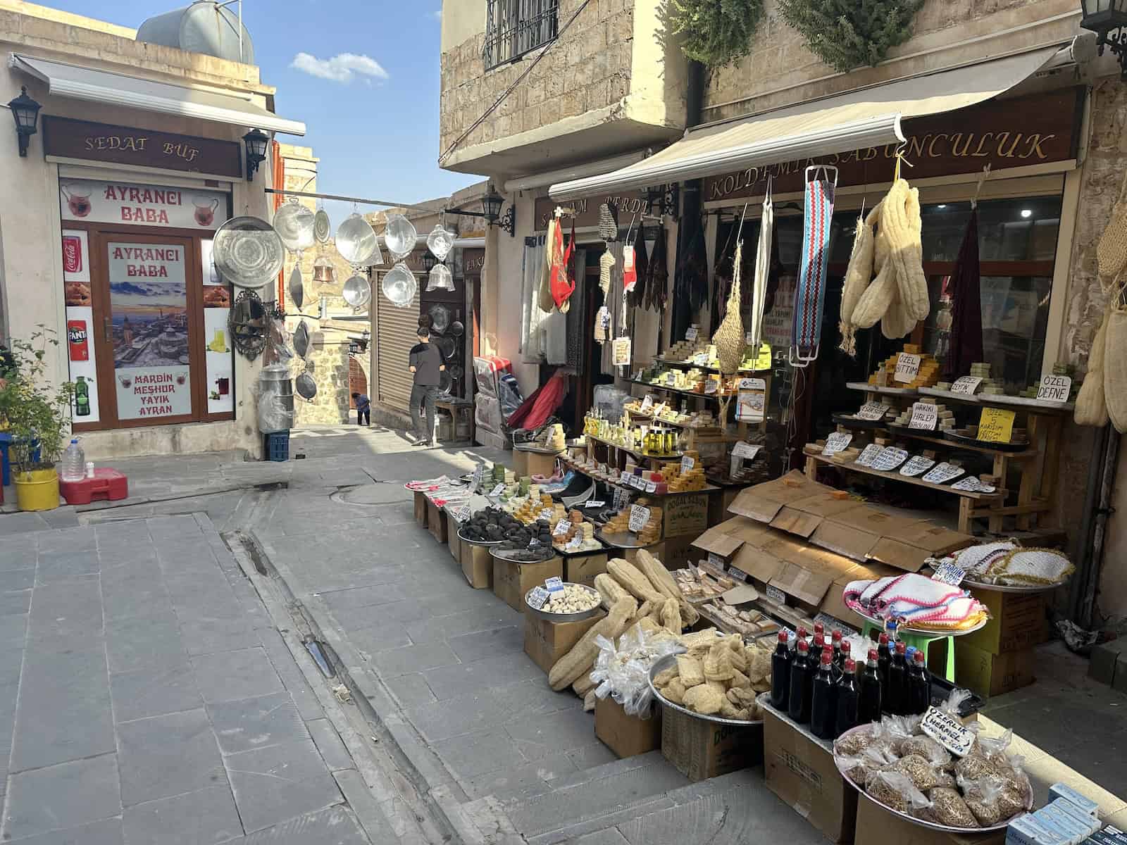 Soap shop in the bazaar