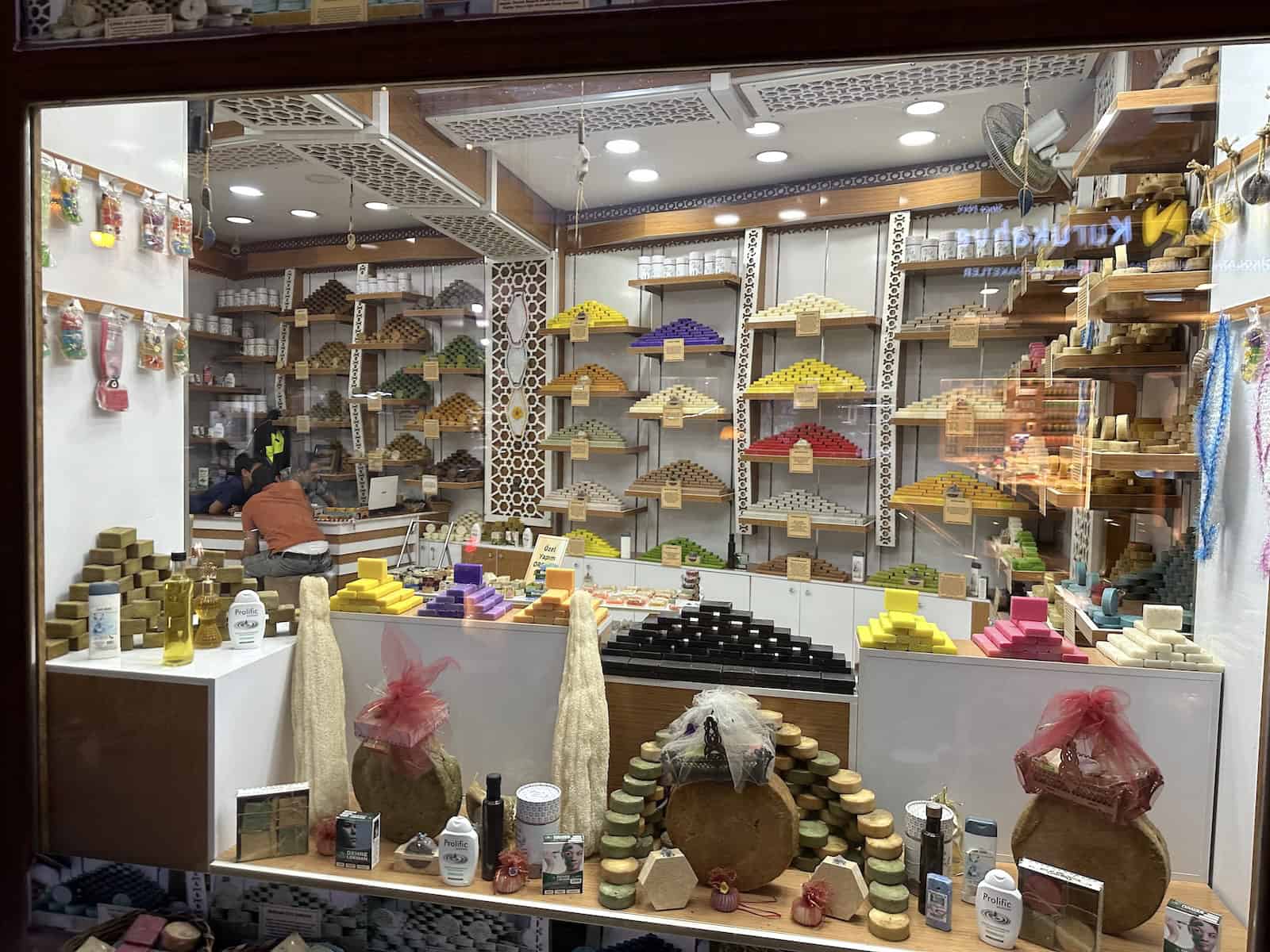 Bıttım soap shop in Mardin, Turkey