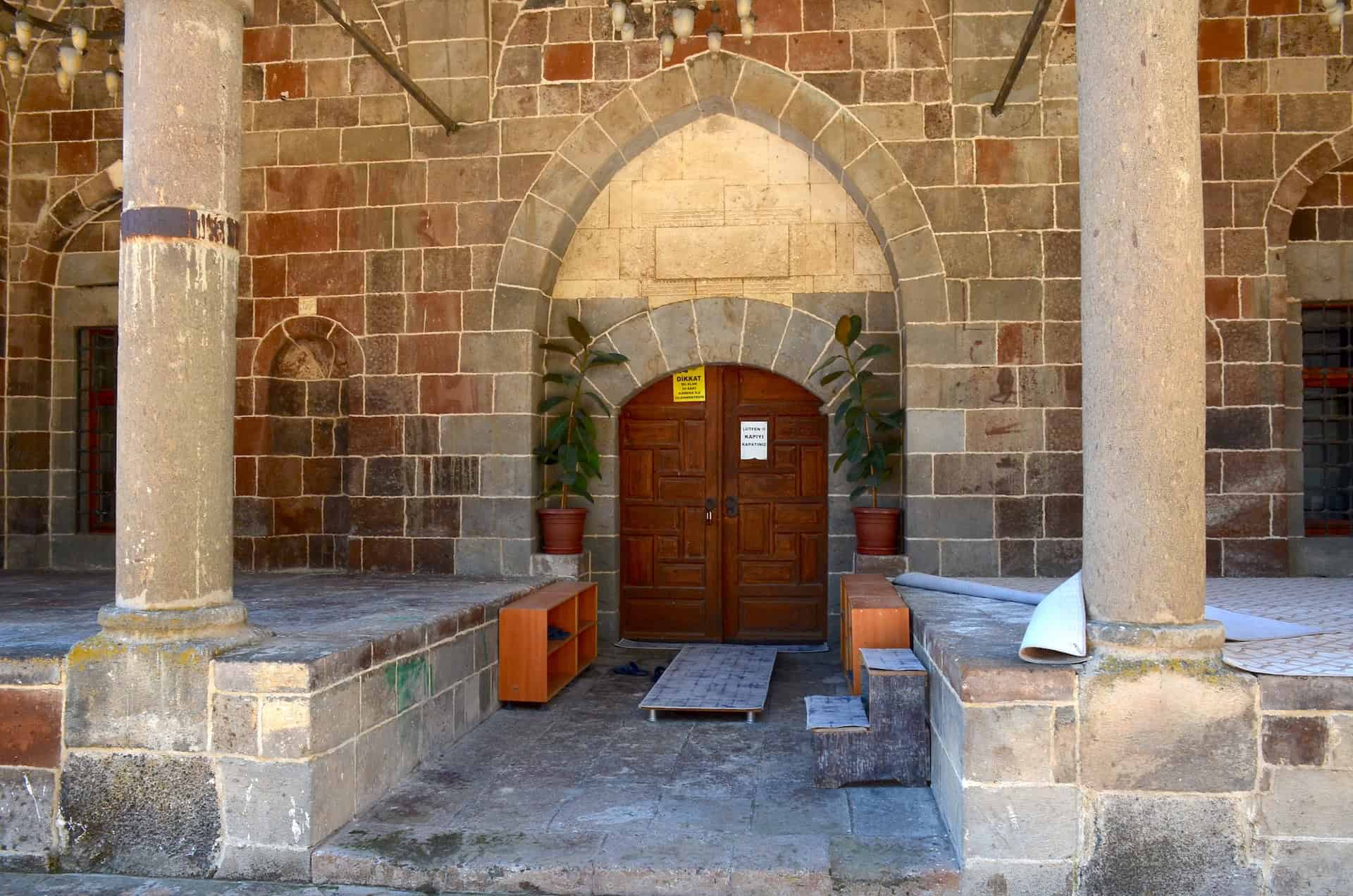 Entrance portal of the Tuğrul Bey Mosque