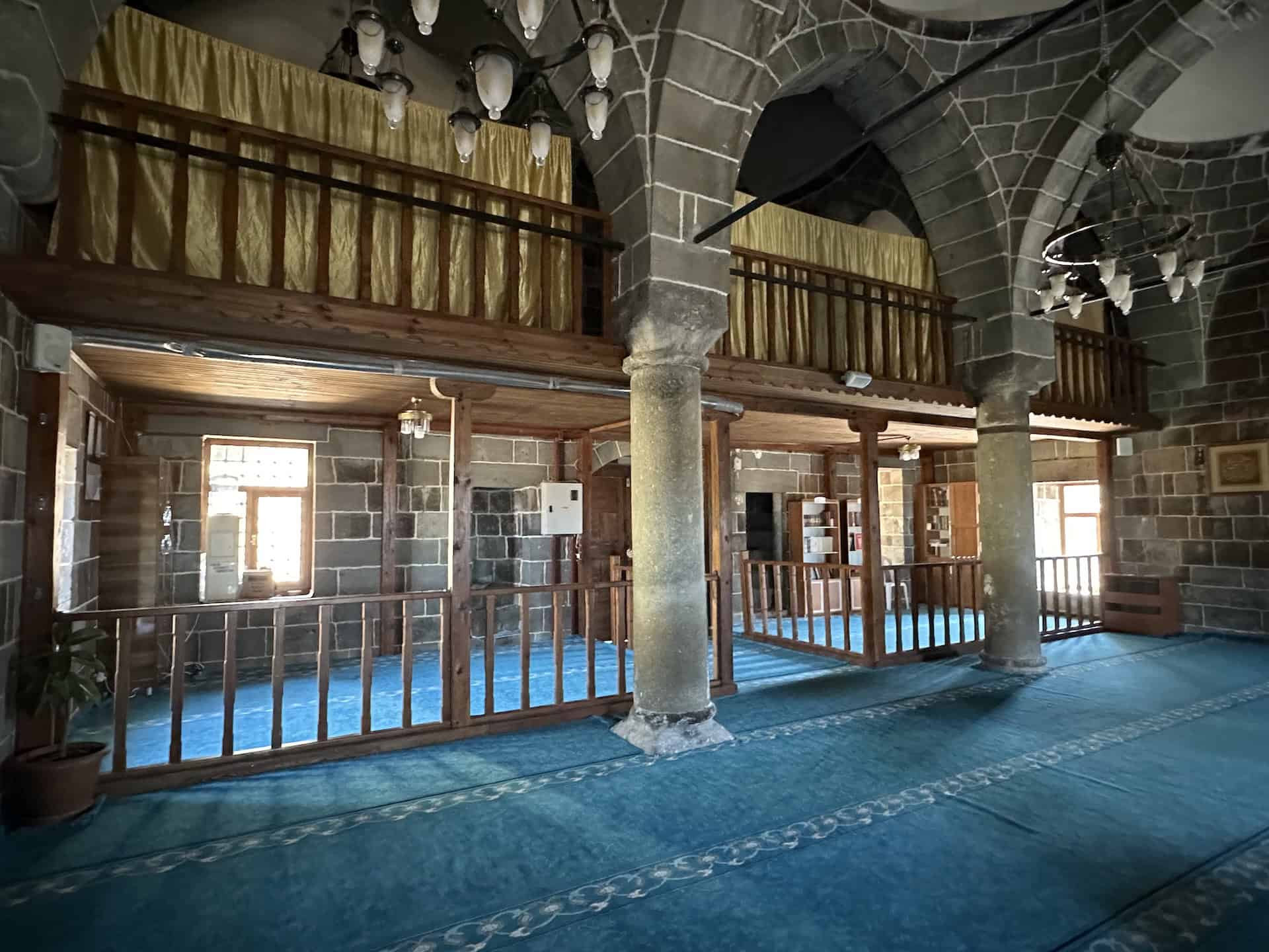 Women's prayer section of the Tuğrul Bey Mosque