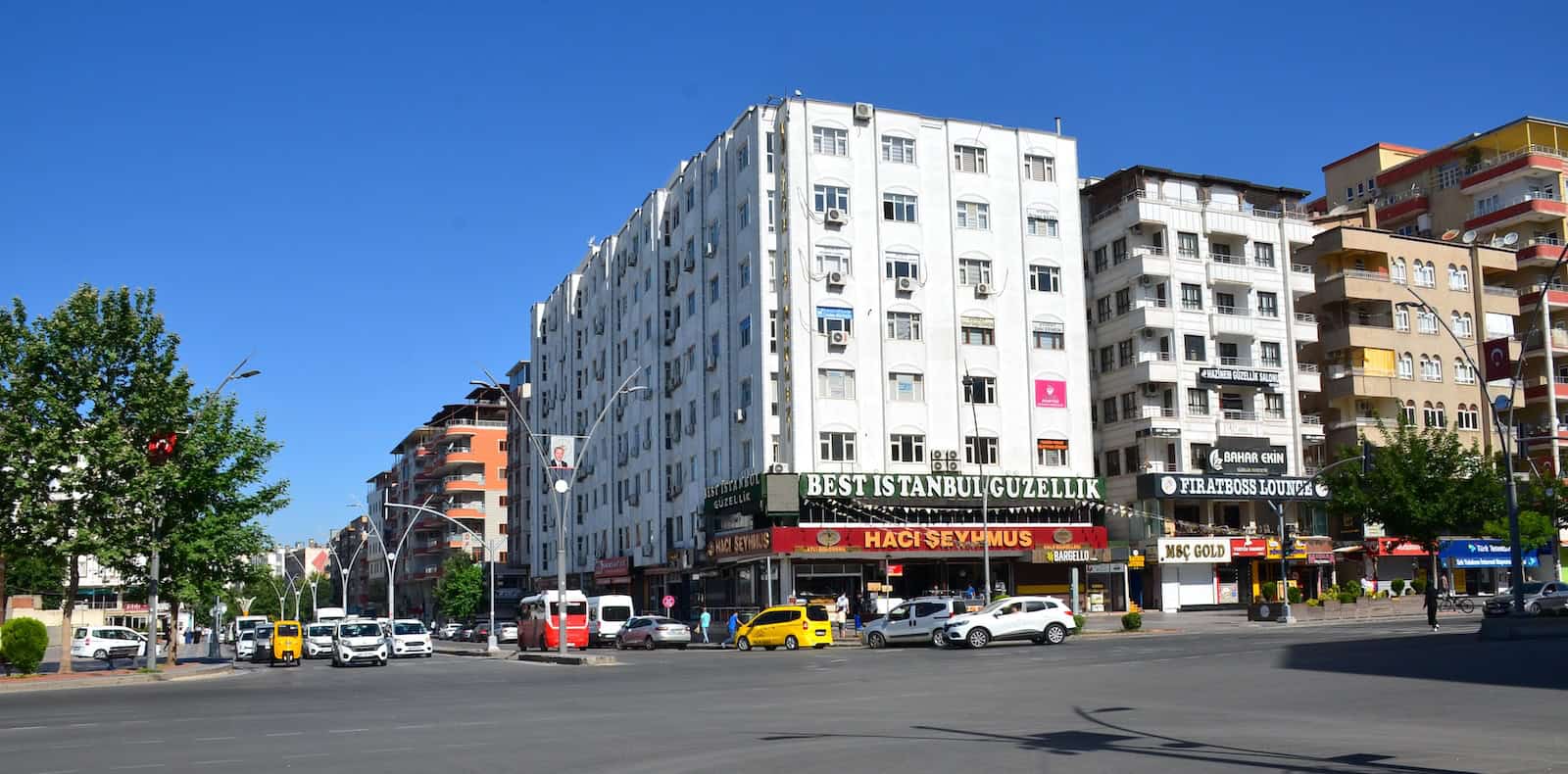 City center of Batman, Turkey