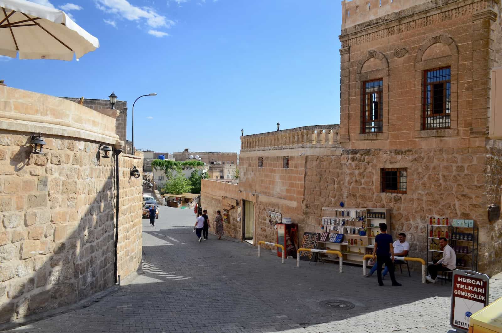 Walking through the old town