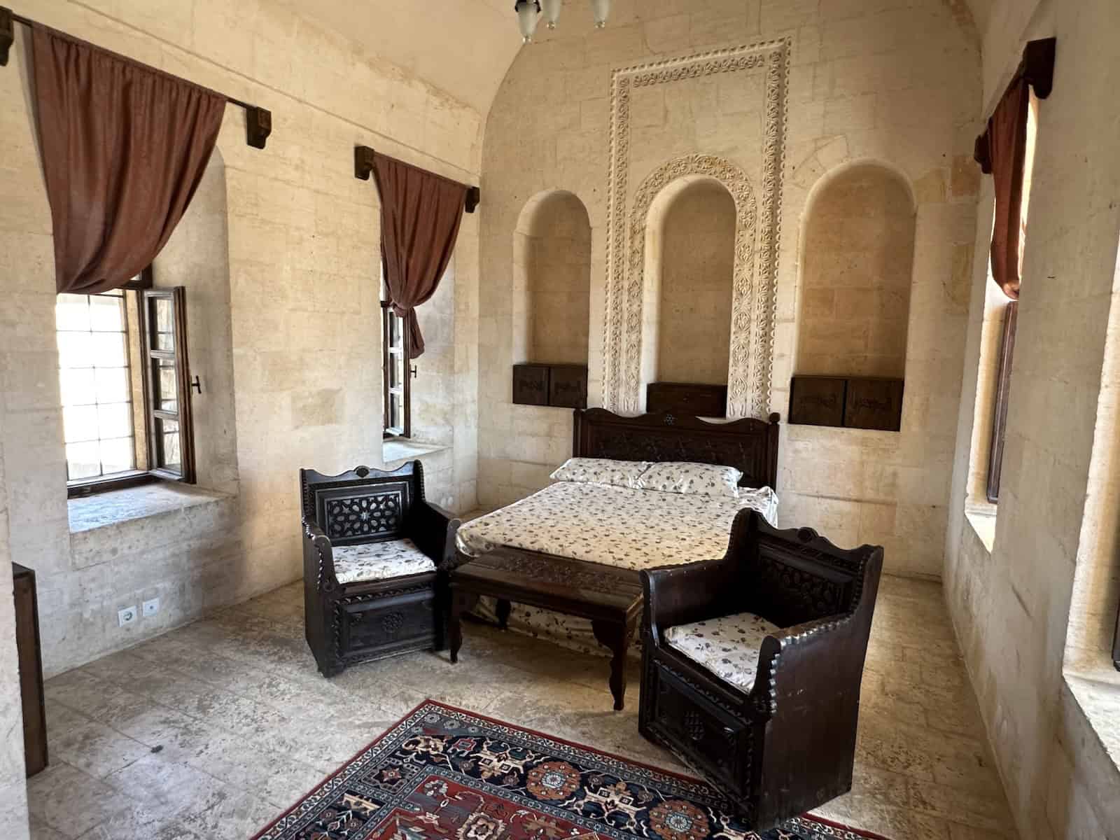 Bedroom at the Midyat Guest House in Midyat, Turkey