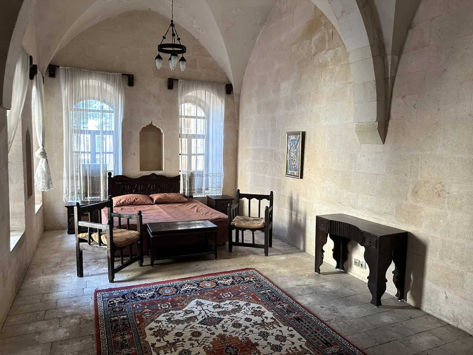 Bedroom at the Midyat Guest House in Midyat, Turkey