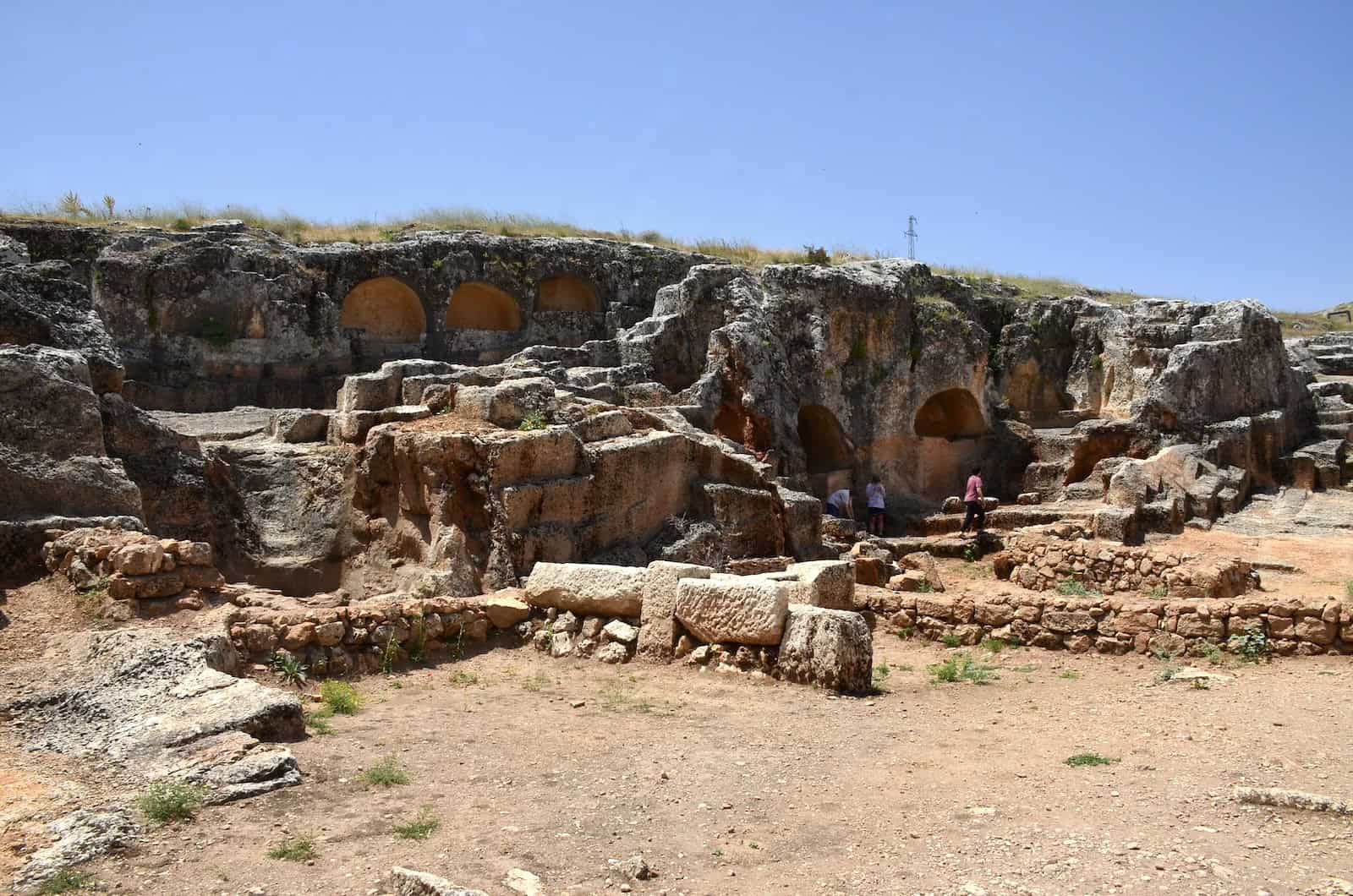 Necropolis at Perrhe Archaeological Site in Turkey