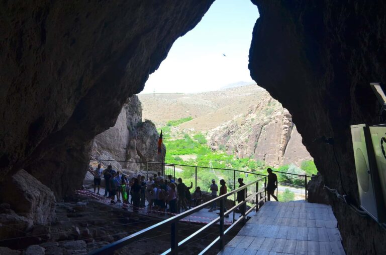 Trench 3 at the Areni-1 cave complex in Areni, Armenia